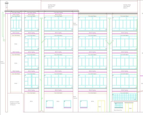 Measured building Example measured building survey by BMLS