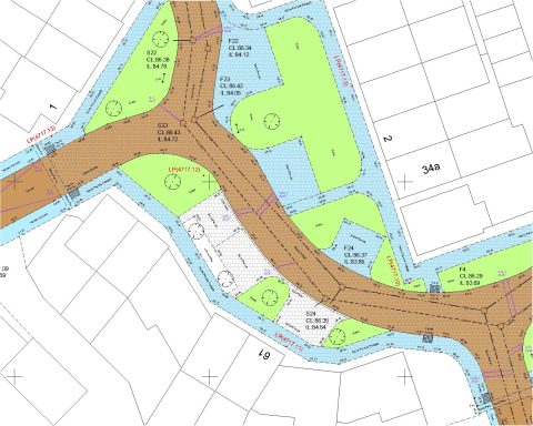 As-built Example as-built survey by BMLS